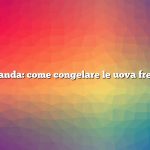 Domanda: come congelare le uova fresche