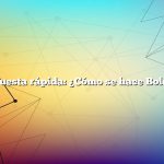Respuesta rápida: ¿Cómo se hace Bolonia?
