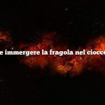 Come immergere la fragola nel cioccolato