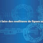 Comment faire des confitures de figues sans sucre