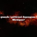 Domanda: quando i pettirossi depongono le uova nel Michigan?