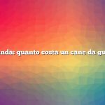 Domanda: quanto costa un cane da guardia