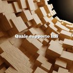 Quale supporto hai