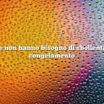 Quali verdure non hanno bisogno di sbollentare prima del congelamento