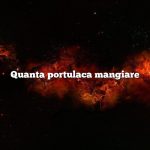 Quanta portulaca mangiare