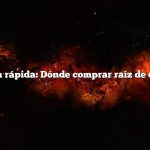 Respuesta rápida: Dónde comprar raíz de consuelda