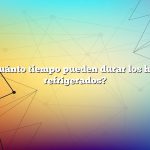 Pregunta: ¿Cuánto tiempo pueden durar los huevos sin ser refrigerados?