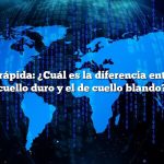 Respuesta rápida: ¿Cuál es la diferencia entre el ajo de cuello duro y el de cuello blando?