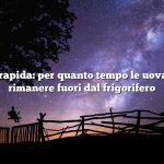 Risposta rapida: per quanto tempo le uova possono rimanere fuori dal frigorifero