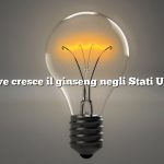 Dove cresce il ginseng negli Stati Uniti