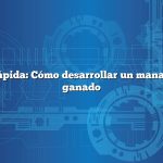 Respuesta rápida: Cómo desarrollar un manantial para el ganado