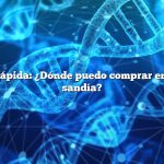 Respuesta rápida: ¿Dónde puedo comprar encurtidos de sandía?