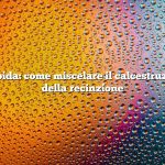 Risposta rapida: come miscelare il calcestruzzo per i pali della recinzione