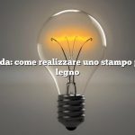 Risposta rapida: come realizzare uno stampo per sapone in legno