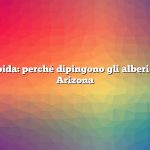 Risposta rapida: perché dipingono gli alberi di bianco in Arizona