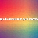 Che tipo di calcestruzzo per i controsoffitti