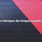comment fabriquer des briques à partir de boue