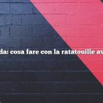 Domanda: cosa fare con la ratatouille avanzata