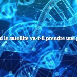 Quand le satellite va-t-il prendre une photo