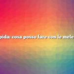 Risposta rapida: cosa posso fare con le mele selvatiche?