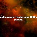 Risposta rapida: quante vasche sono 1000 metri in una piscina