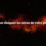 Comment éloigner les intrus de votre propriété