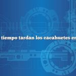 ¿Cuánto tiempo tardan los cacahuetes en crecer?