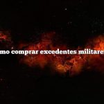 Pregunta: Cómo comprar excedentes militares al gobierno
