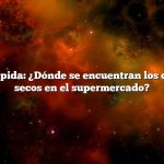 Respuesta rápida: ¿Dónde se encuentran los champiñones secos en el supermercado?